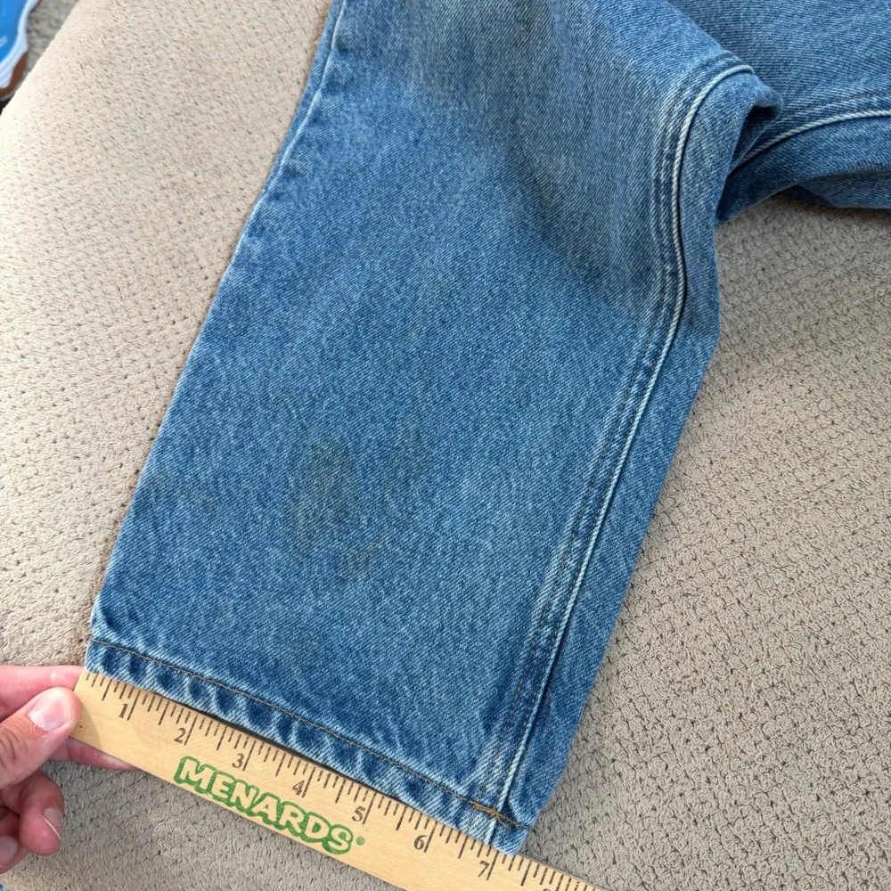 Vintage 2000s Carhartt B17-DST Relaxed Fit Denim Jeans Blue 34x28 Workwear